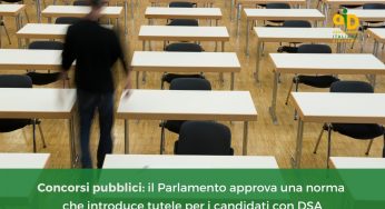 Concorsi pubblici, i candidati con DSA potranno utilizzare gli strumenti compensativi